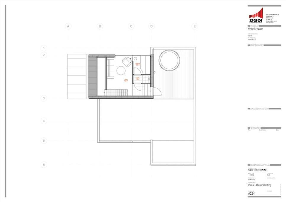 Hoda Cabin - Luxury Lodge With Jacuzzi And Sauna Lyngværet Esterno foto