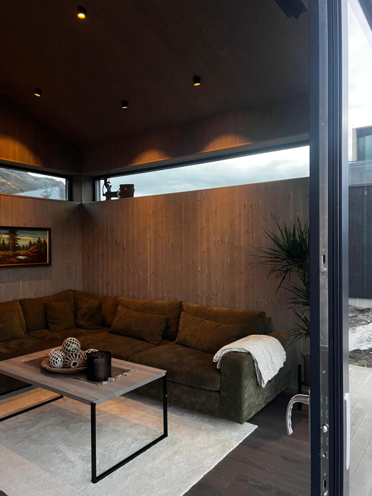 Hoda Cabin - Luxury Lodge With Jacuzzi And Sauna Lyngværet Esterno foto